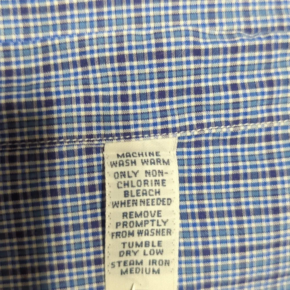 Polo Ralph Lauren Blake Checkered Plaid Long Sleeve Button-down Mens Size Medium